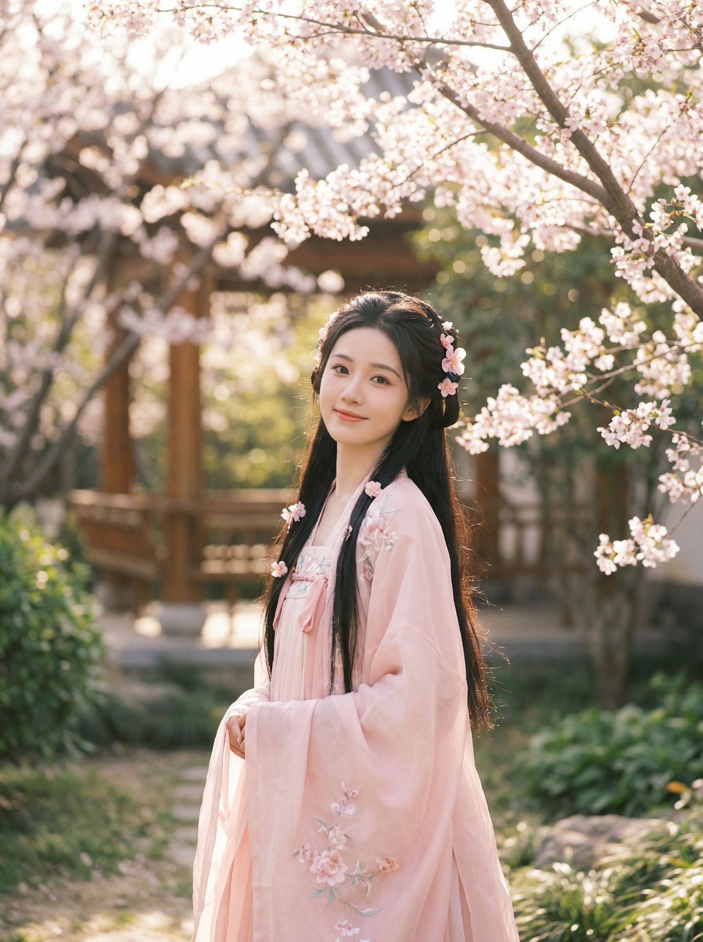 野外露出视频-古风汉服美少女写真视频